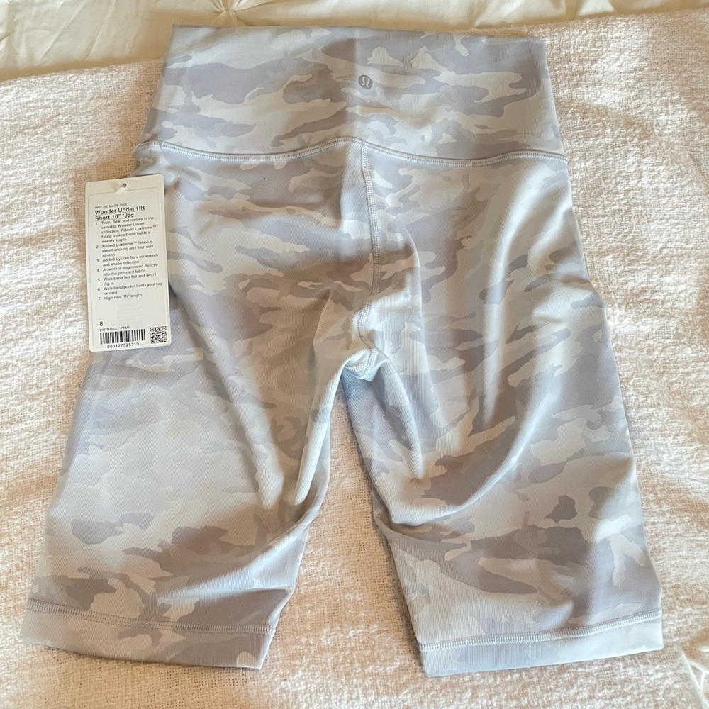 NWT lululemon biker shorts